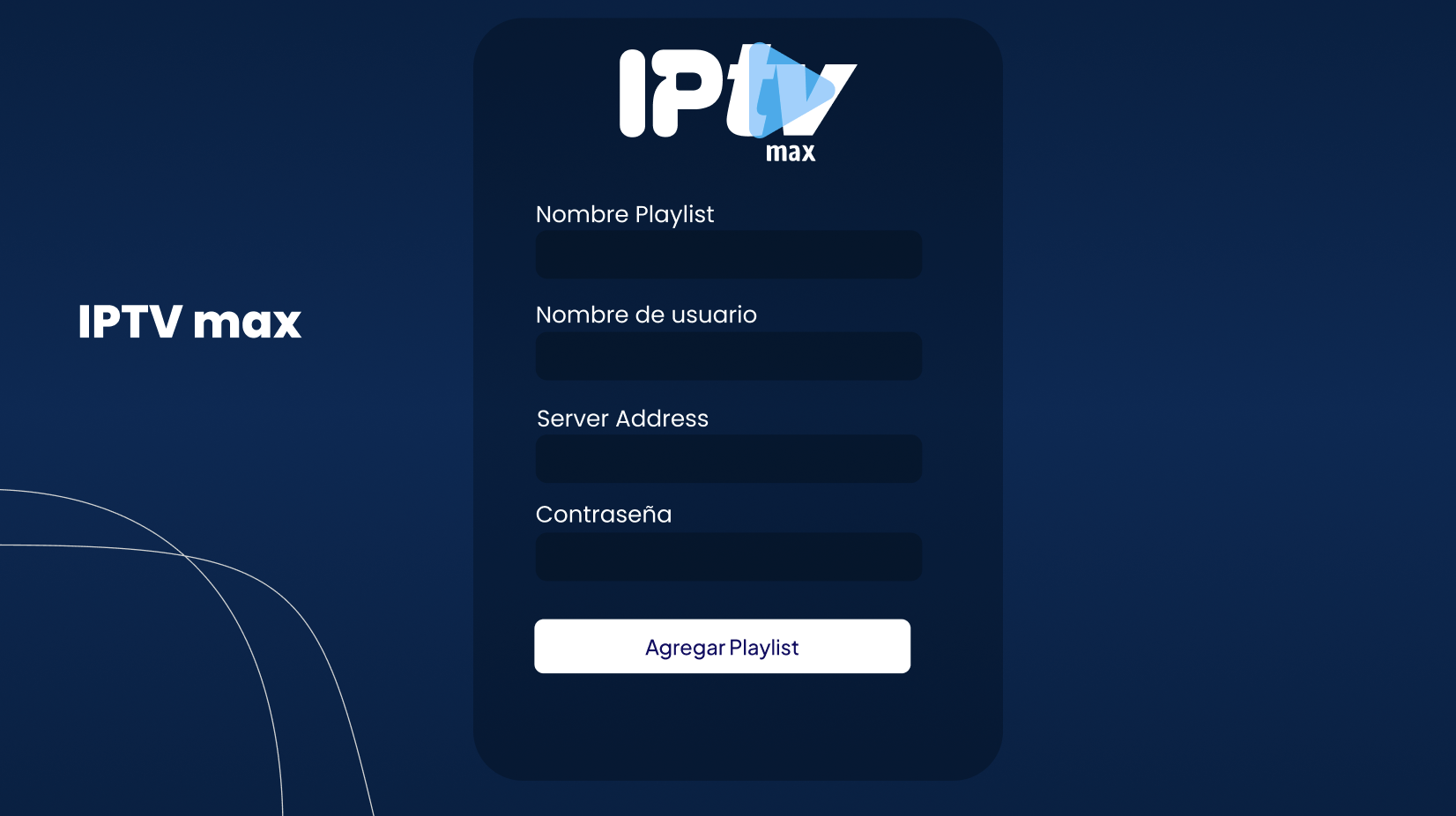 IPTV Max UI